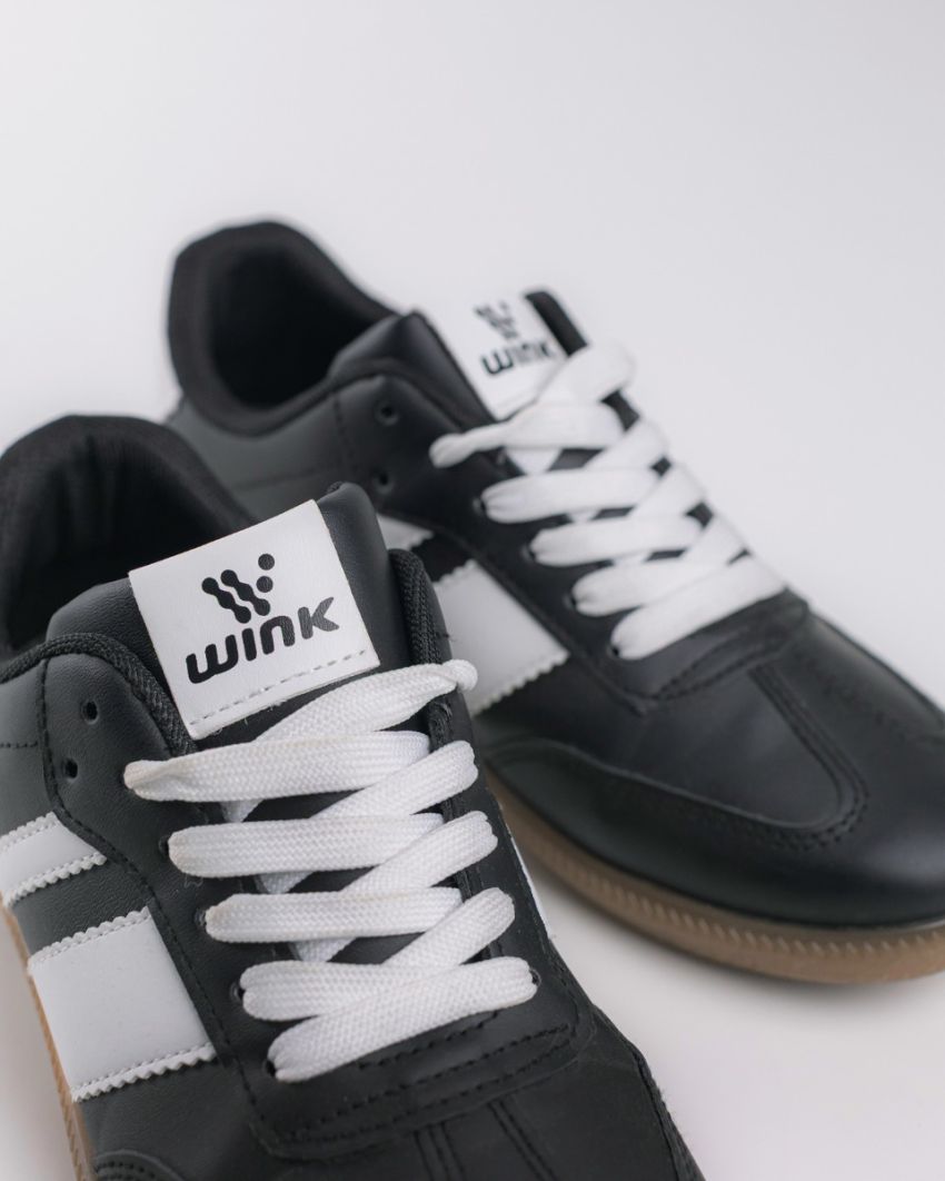 Wink - Blax black women sneakers
