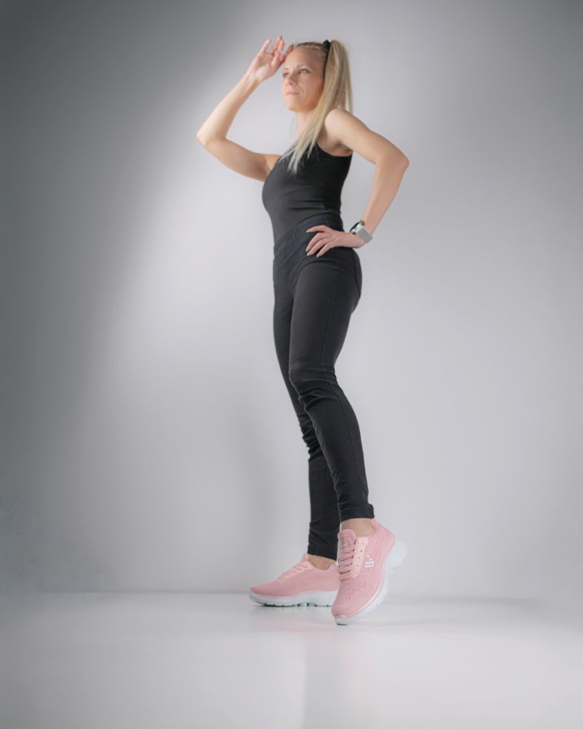 Wink - Lura rózsaszín női fitnesz cipő futócipő