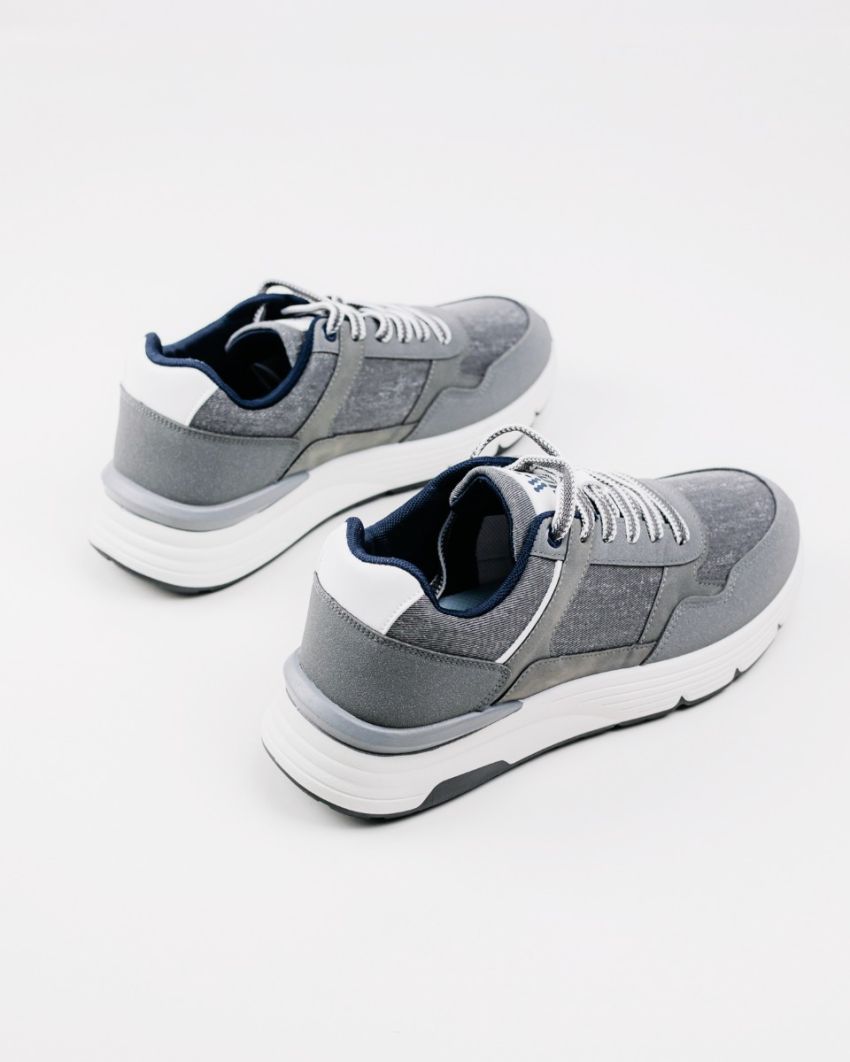 Wink - Zyldan szürke férfi sneaker wink sneaker