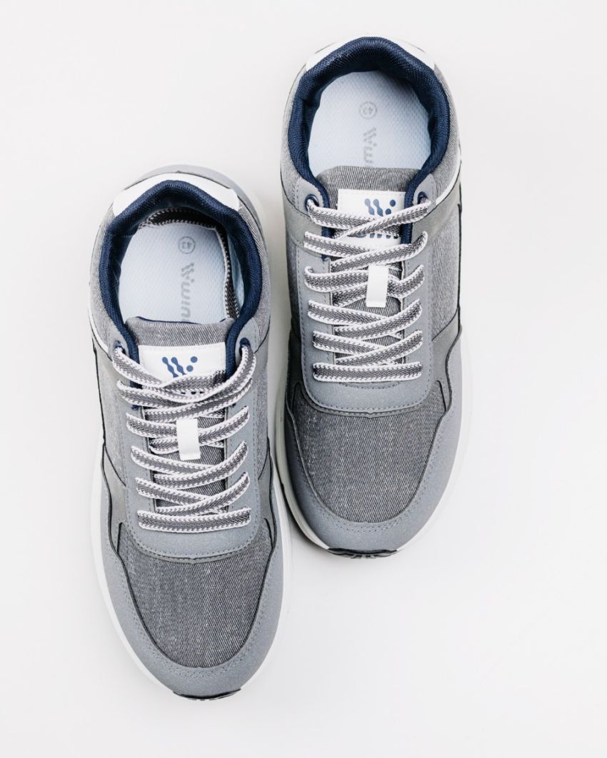 Wink - Zyldan szürke férfi sneaker wink sneaker
