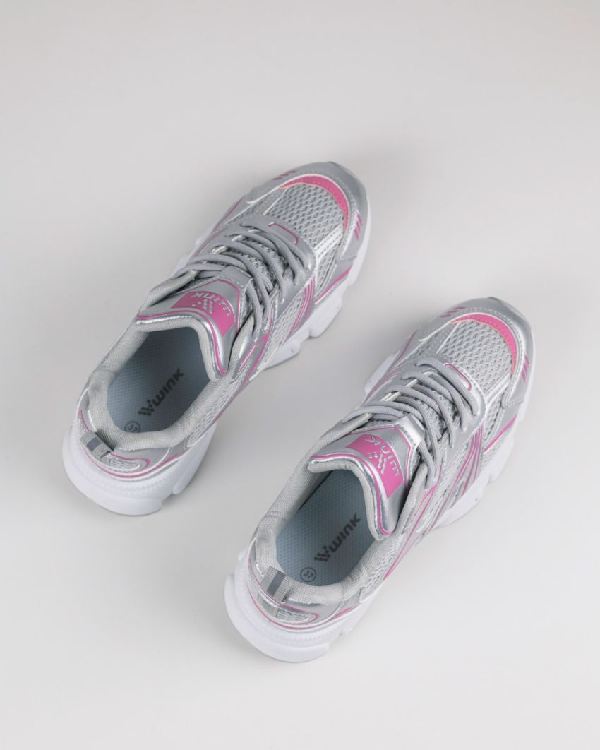 Wink - Allisa silver women sneakers wink sneaker