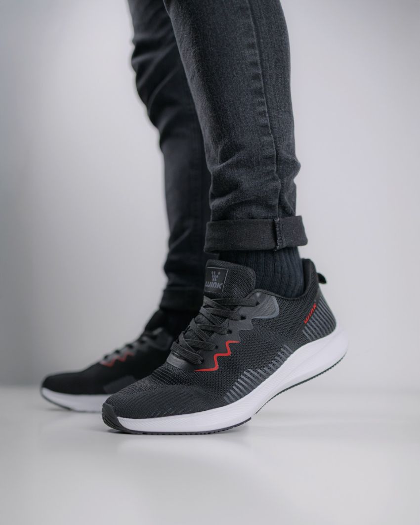 Wink - Ryoth fekete férfi sneaker wink sneaker