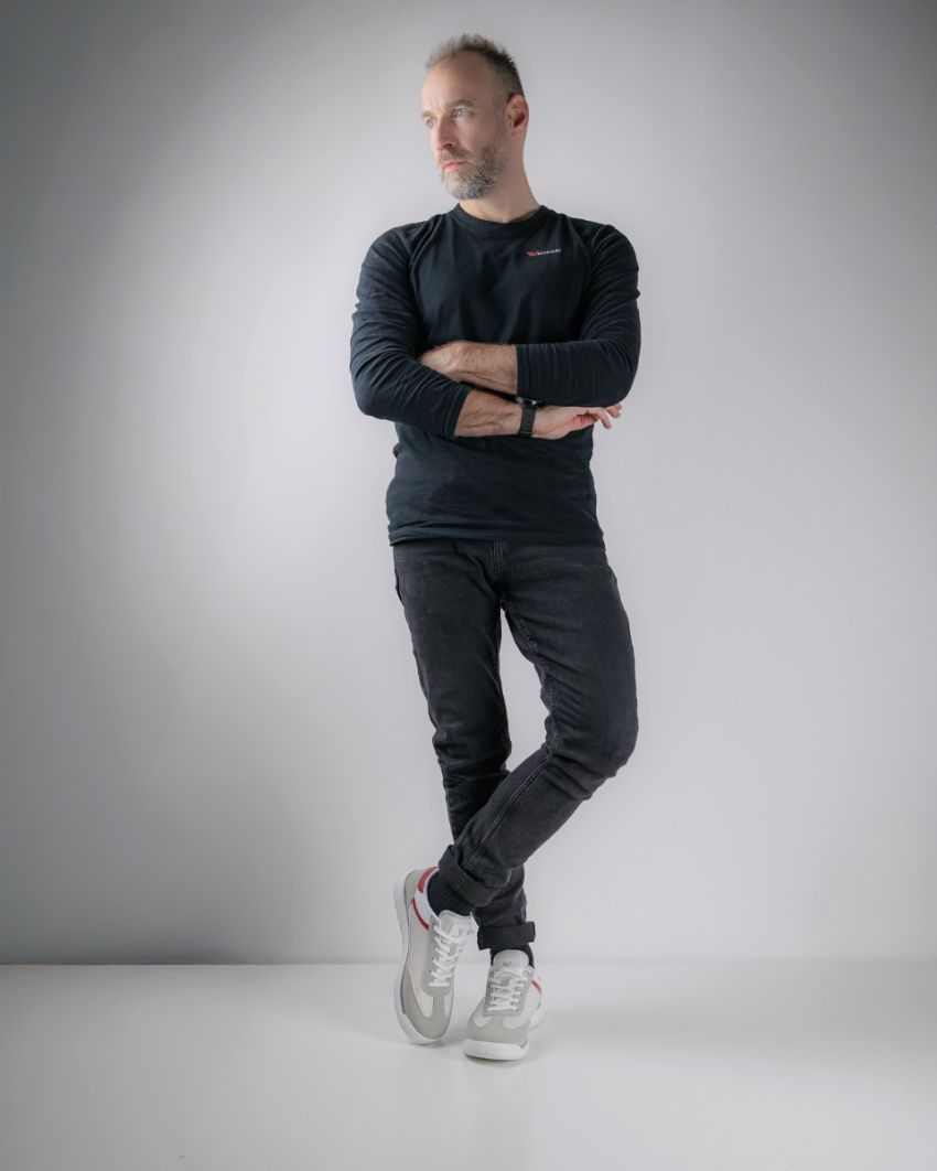 Wink - Zhoron szürke férfi sneaker wink sneaker