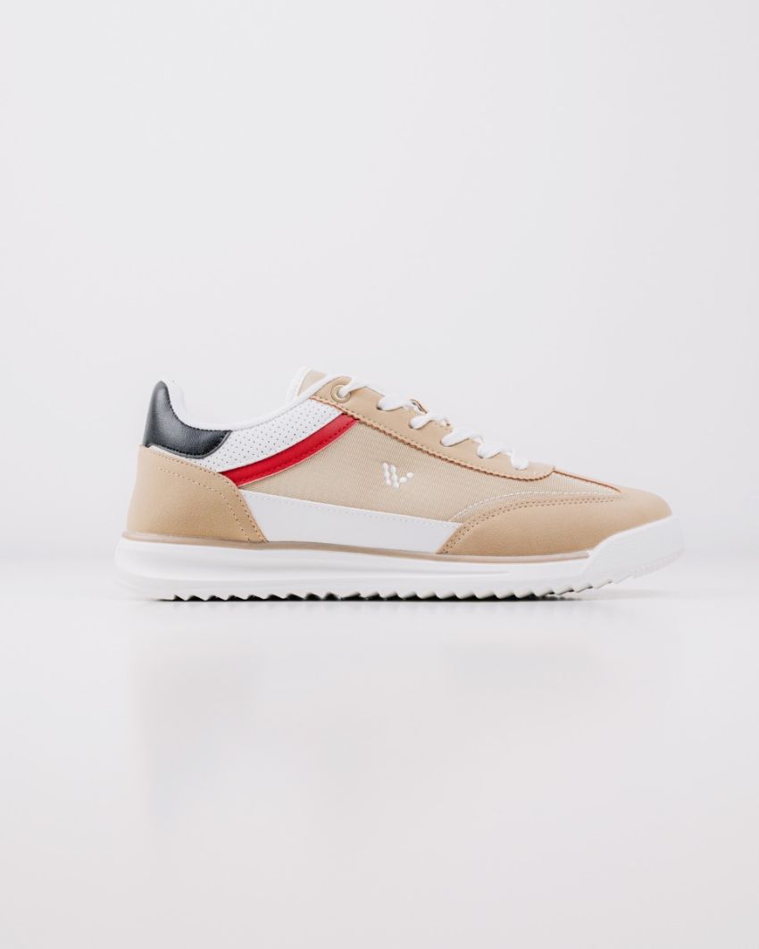 Wink - Zhoron bézs férfi sneaker wink sneaker
