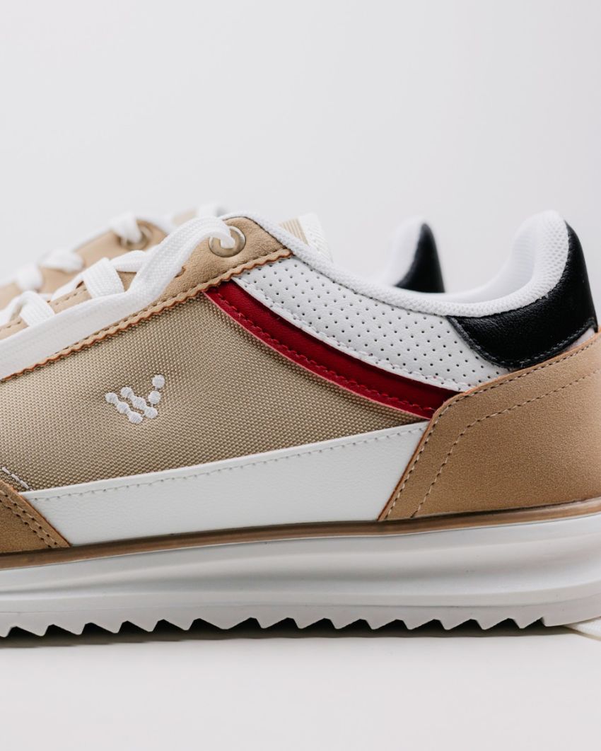 Wink - Zhoron bézs férfi sneaker wink sneaker