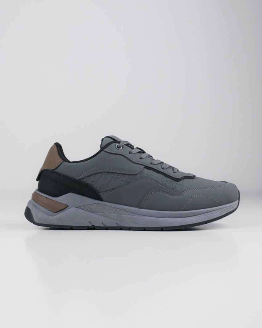 Wink - Ermys grey men sneakers wink sneaker
