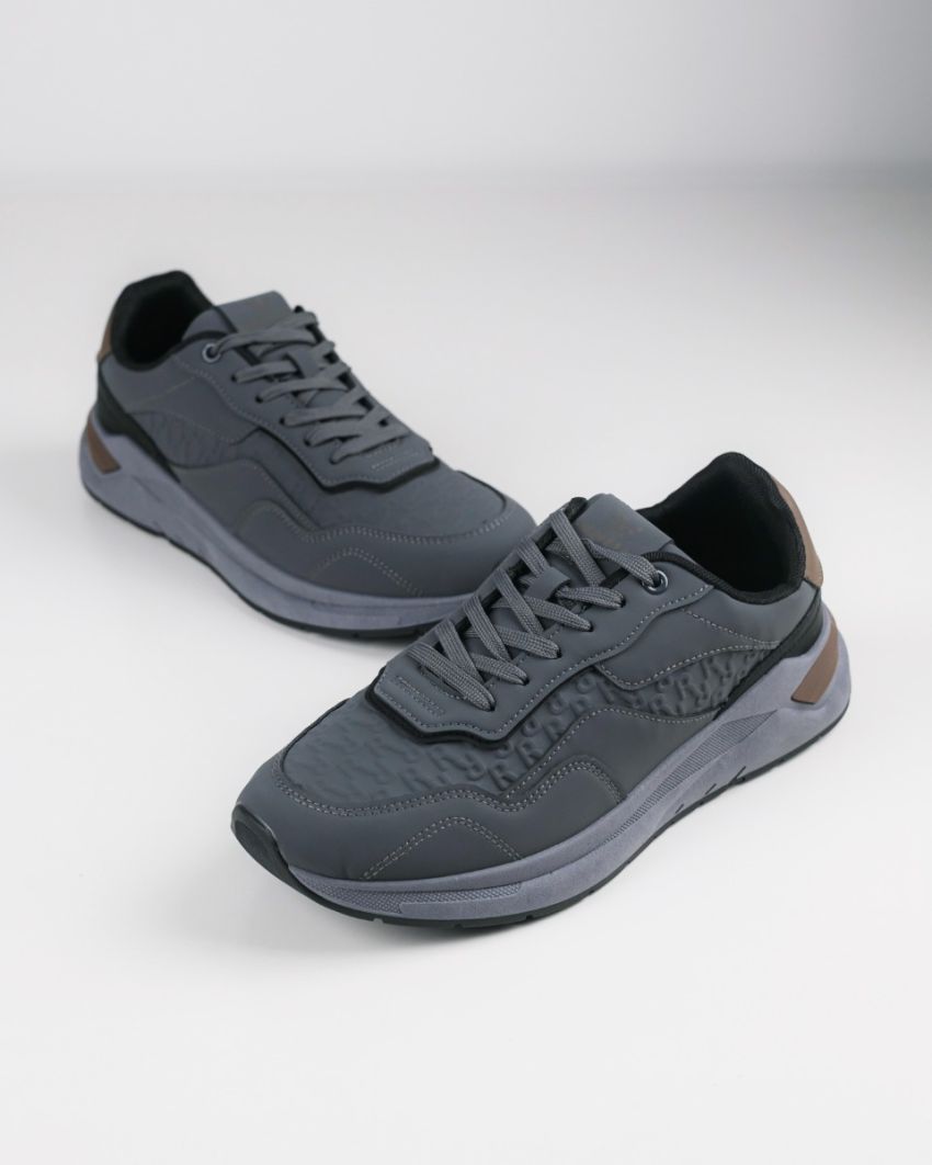Wink - Ermys grey men sneakers wink sneaker