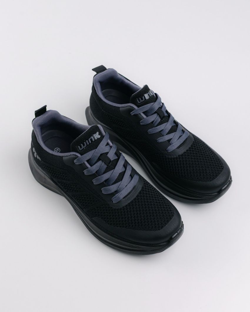 Wink - Fendo black men sport shoes