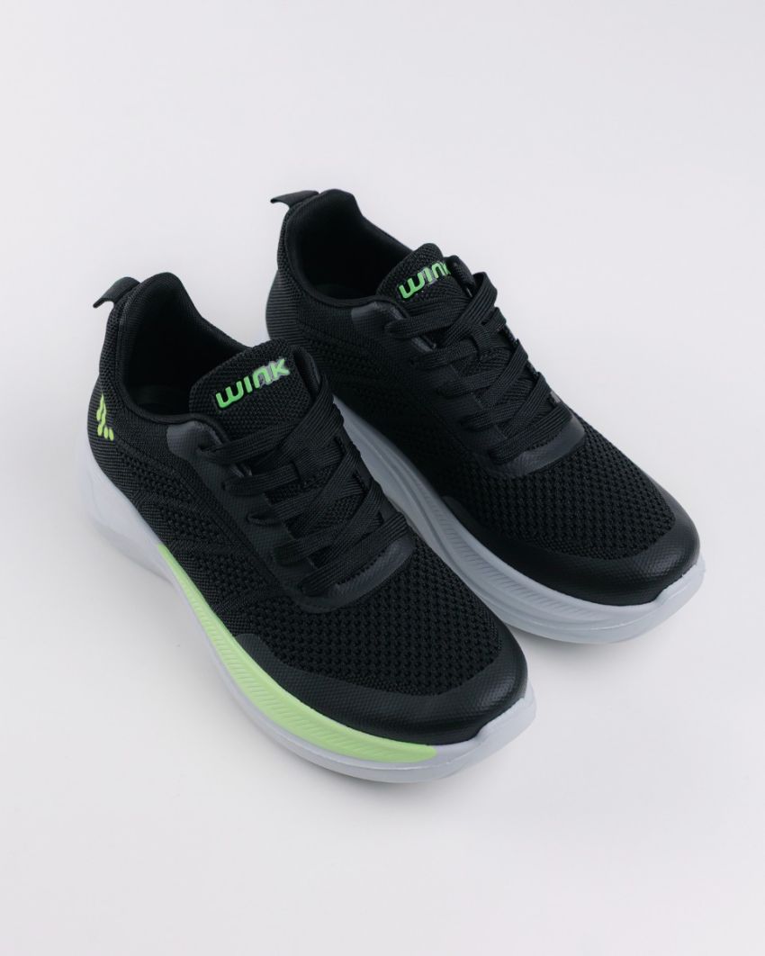 Wink - Fendo black men sport shoes