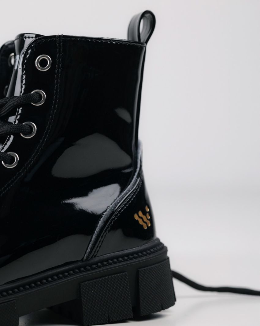 Wink - Nonill black warm lined boots