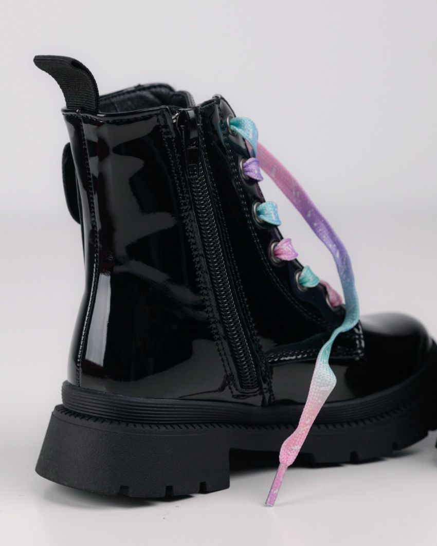 Wink - Nonool black warm lined boots