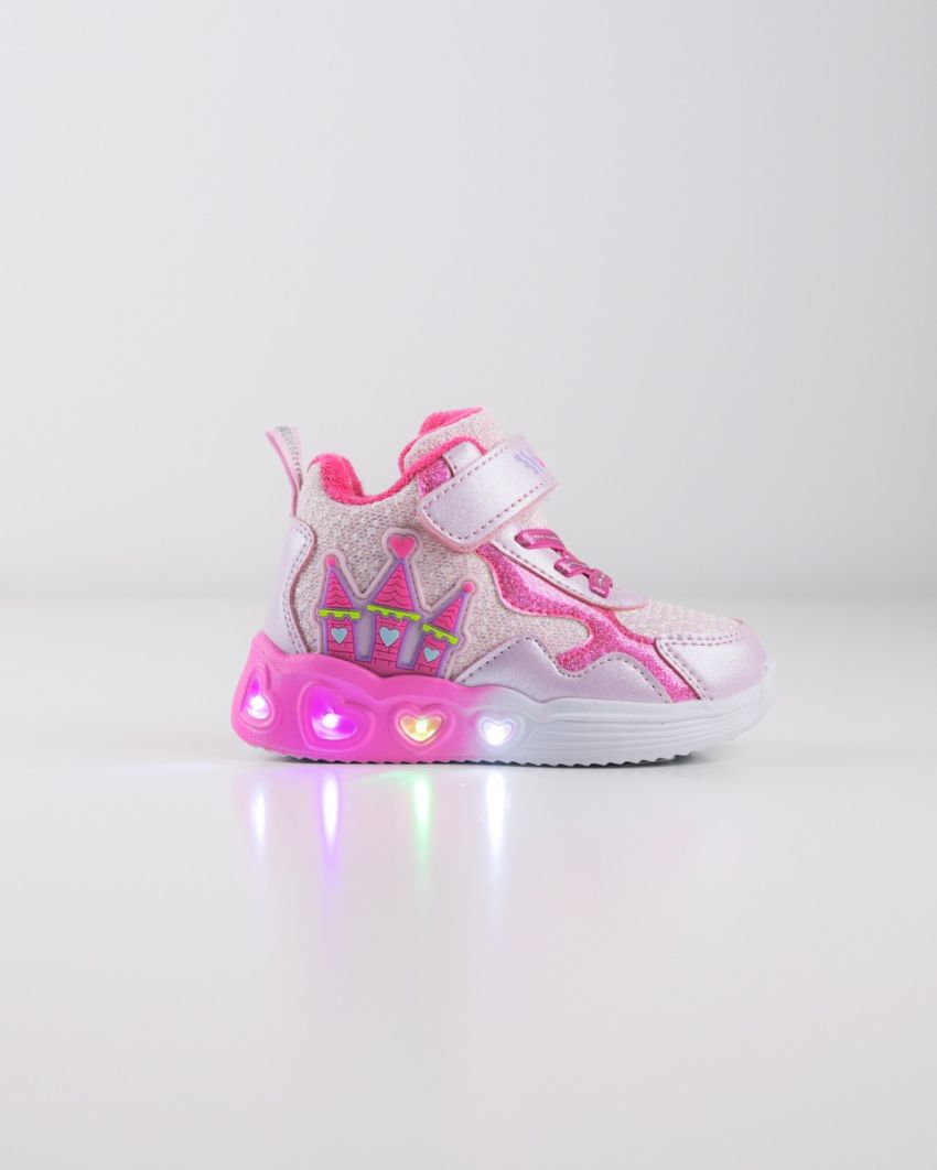 Wink - Rhea Bry pink LED lights baby shoes
