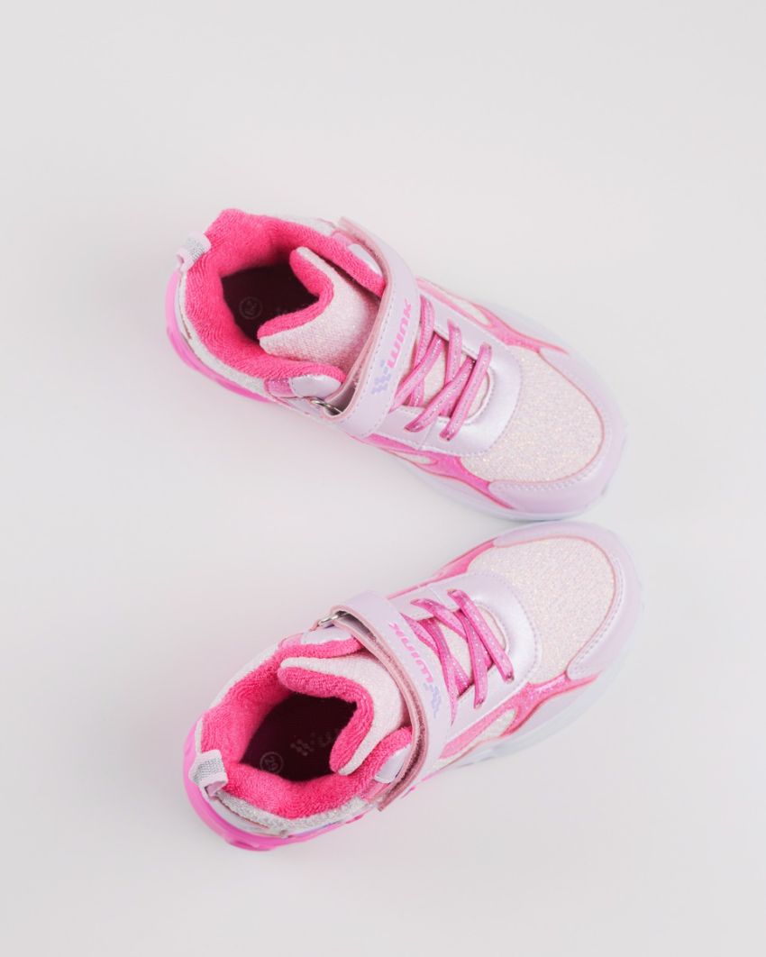Wink - Rhea Bry pink LED lights kids shoes