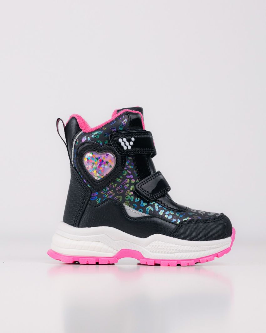 Wink - Ilvad black baby boots
