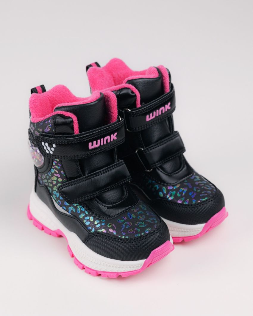 Wink - Ilvad black baby boots