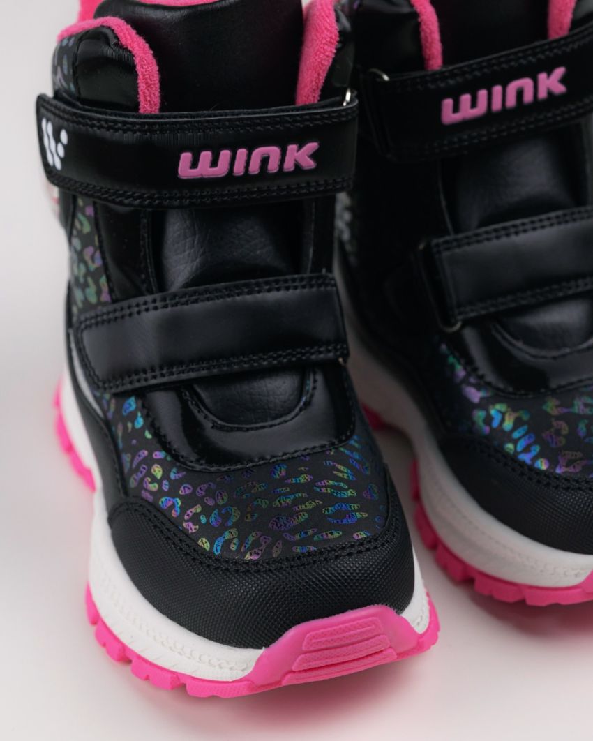 Wink - Ilvad black kids boots