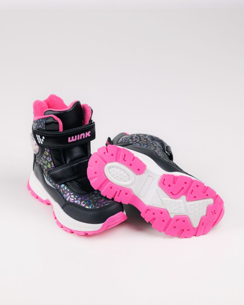 Wink - Ilvad black kids boots