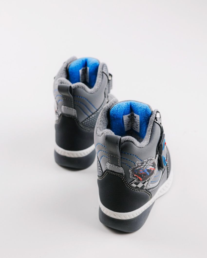 Wink - Alea grey LED lights baby boots