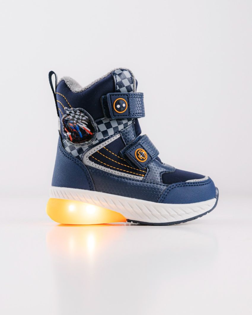 Wink - Alea navy LED lights baby boots