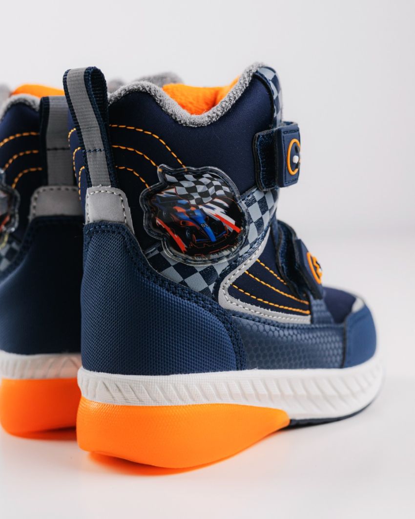 Wink - Alea navy LED lights baby boots