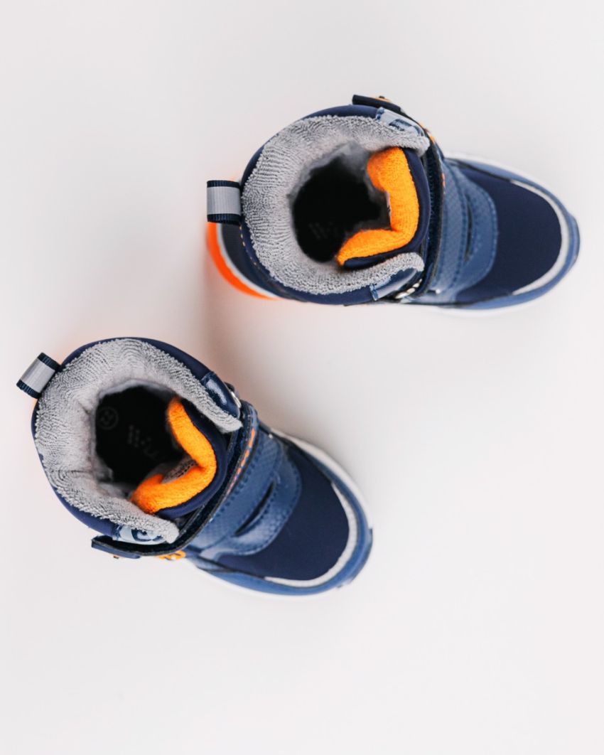 Wink - Alea navy LED lights baby boots