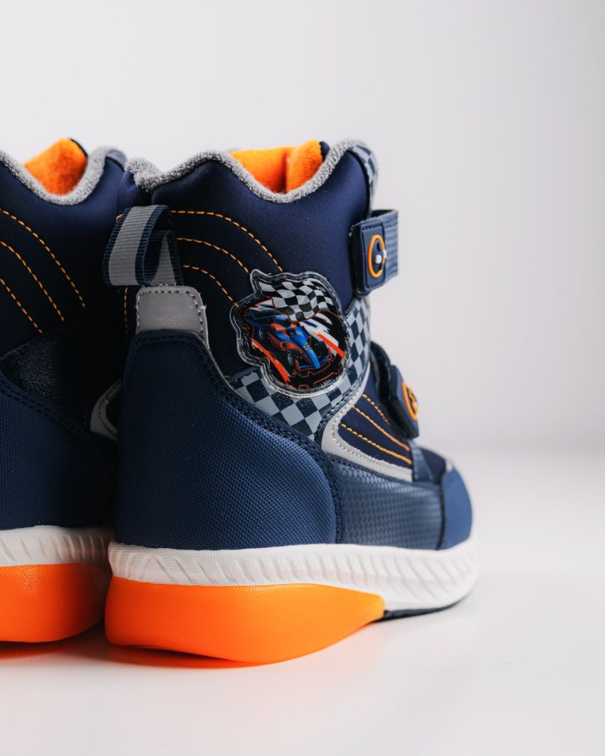 Wink - Alea navy LED lights kids boots