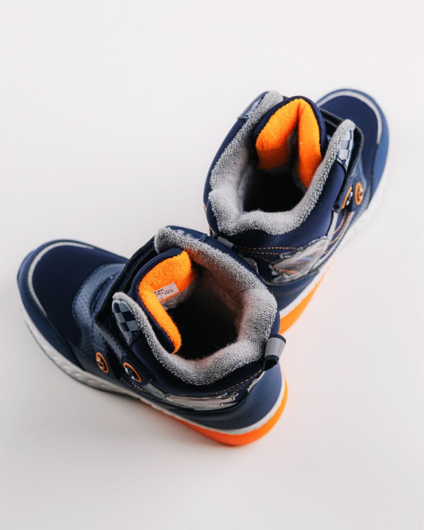 Wink - Alea navy LED lights kids boots