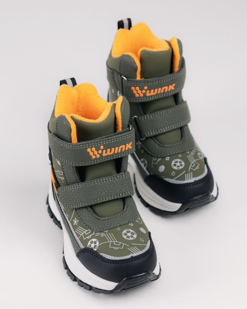 Wink - Socc khaki kids boots