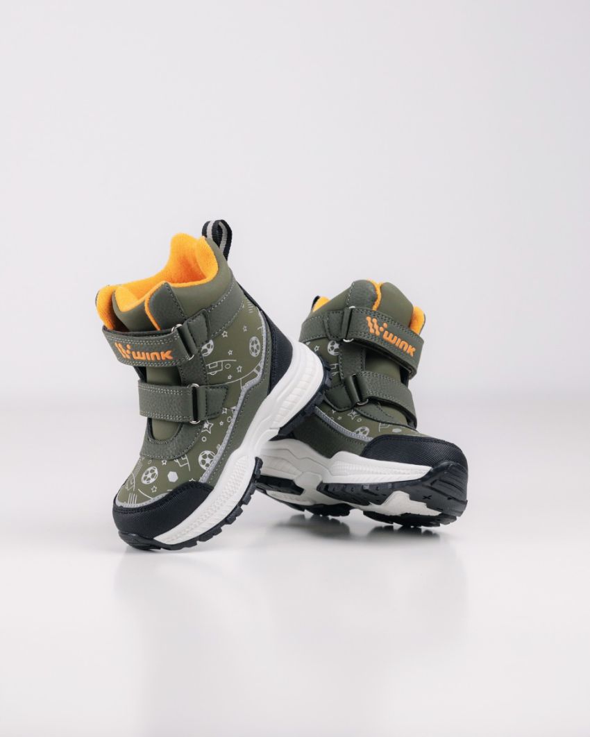 Wink - Socc khaki kids boots