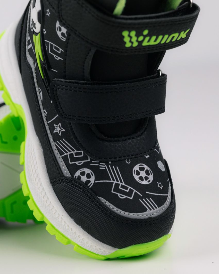 Wink - Socc black kids boots