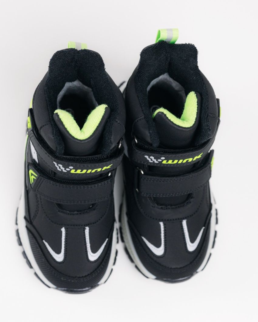 Wink - Strn black kids boots