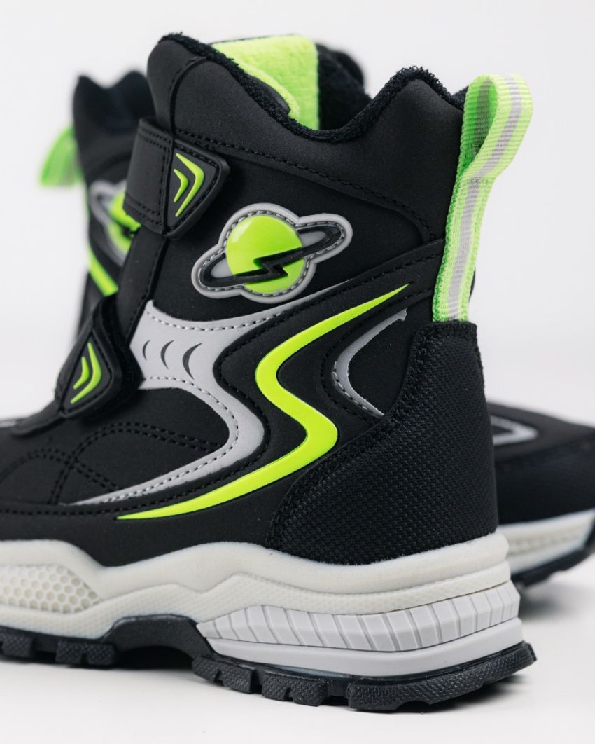 Wink - Strn black kids boots