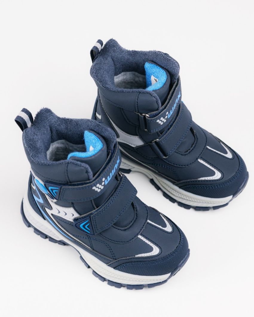 Wink - Strn navy kids boots