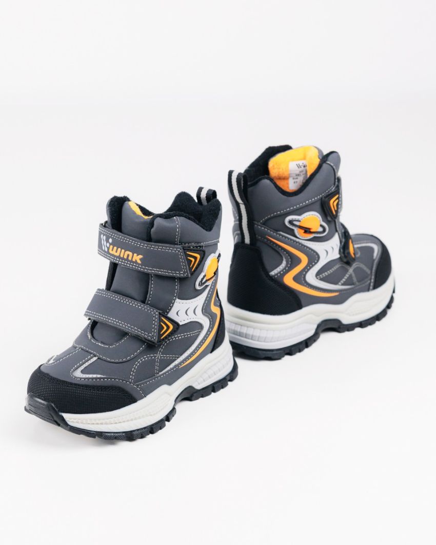 Wink - Strn grey kids boots