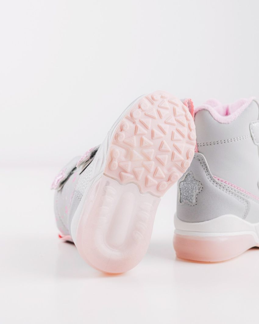 Wink - Mimas grey LED lights baby boots