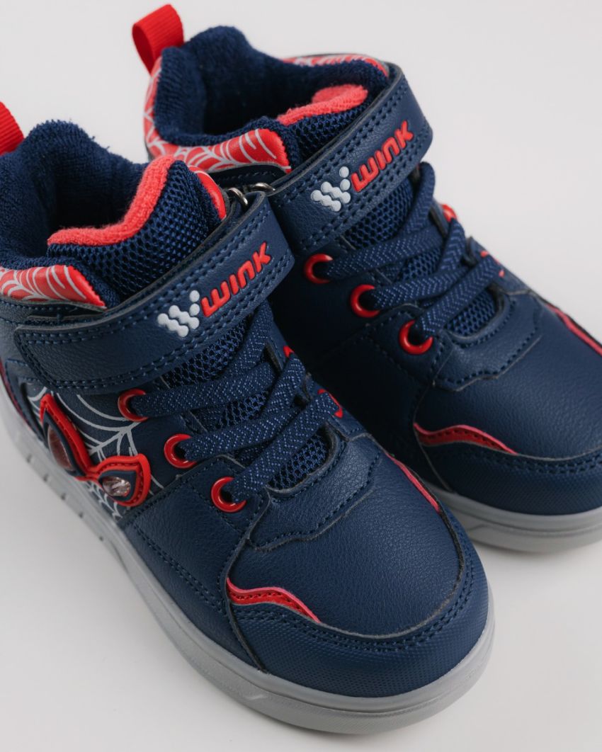 Wink - Arane navy LED lights baby sneakers