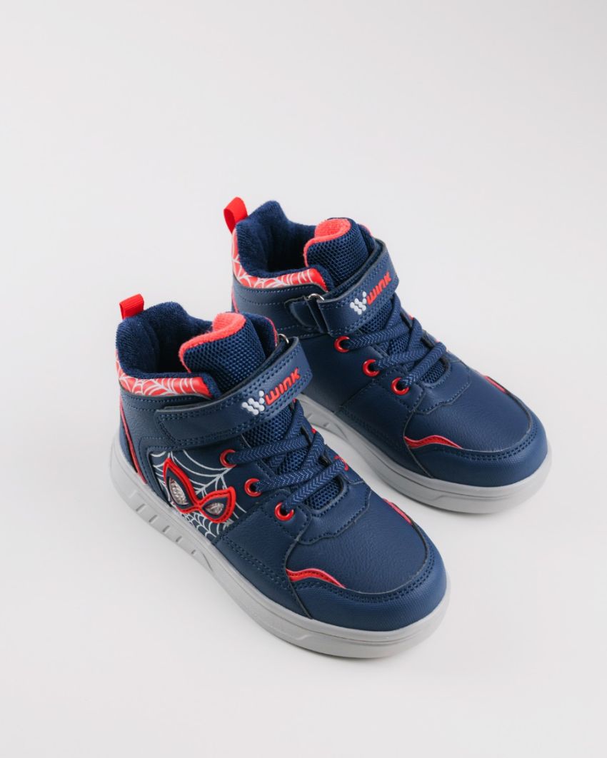 Wink - Arane navy LED lights kids sneakers