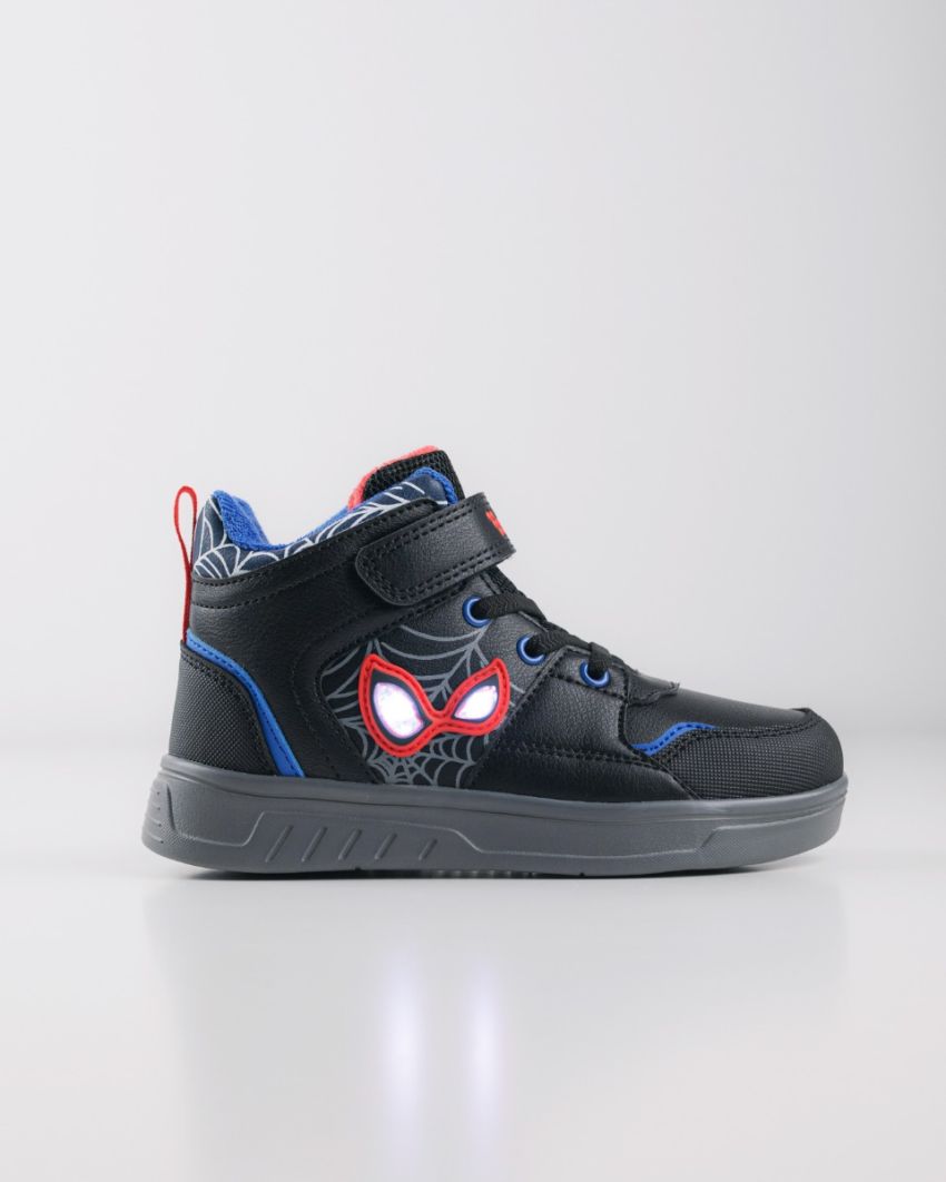 Wink - Arane black LED lights kids sneakers