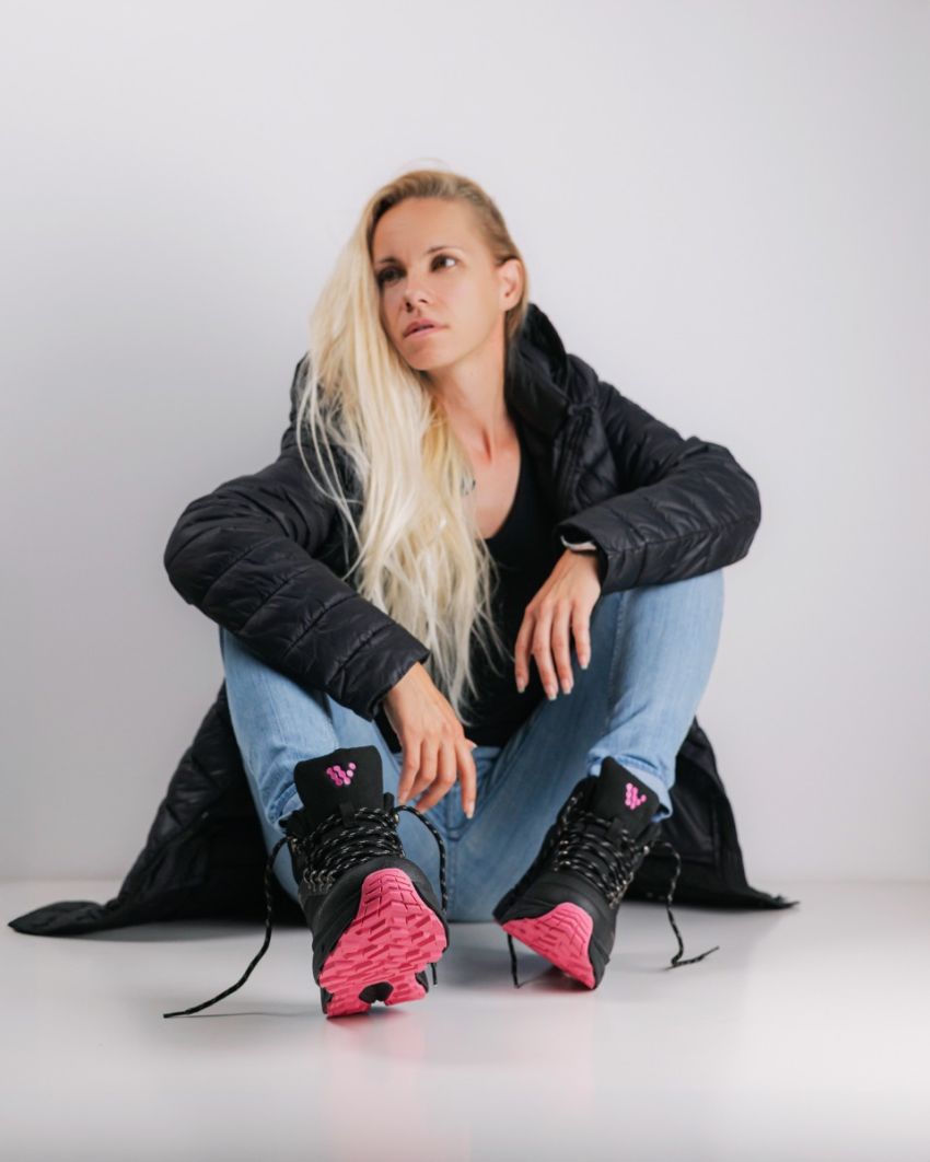 Wink - Vrimm black waterproof women boots