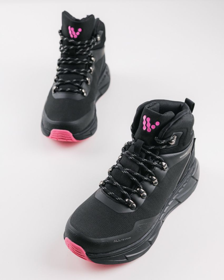 Wink - Vrimm black waterproof women boots