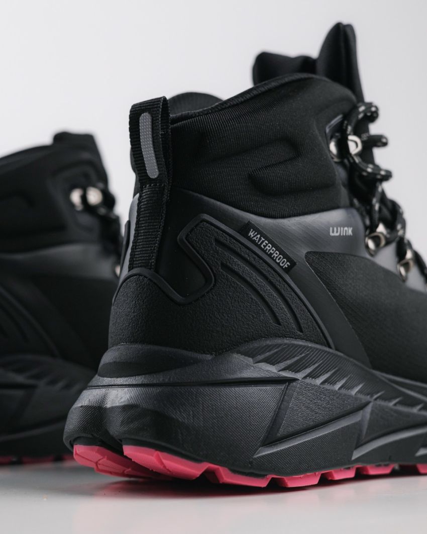 Wink - Vrimm black waterproof women boots