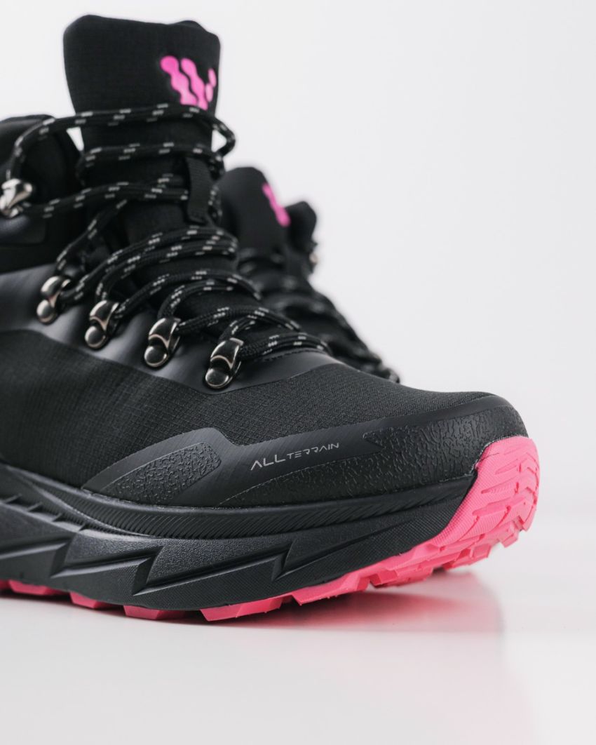 Wink - Vrimm black waterproof women boots