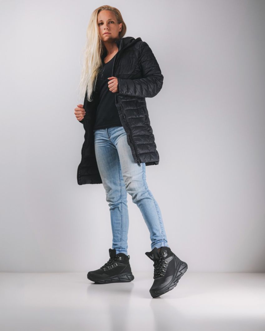 Wink - Vrimm black waterproof women boots