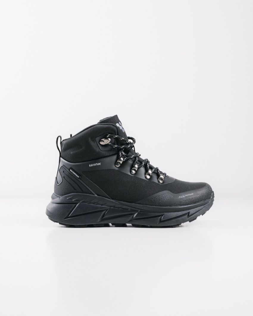 Wink - Vrimm black waterproof women boots