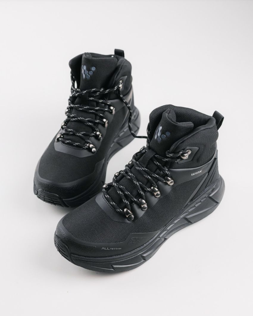 Wink - Vrimm black waterproof women boots