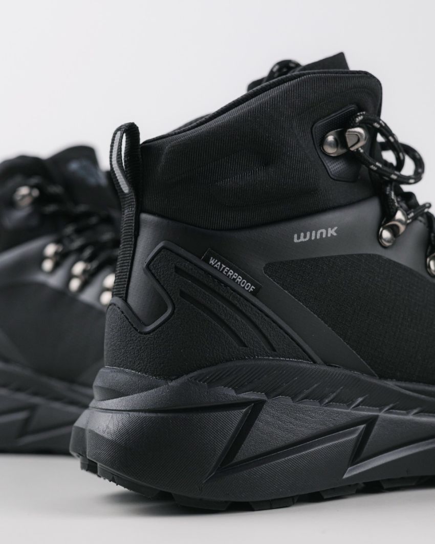 Wink - Vrimm black waterproof women boots