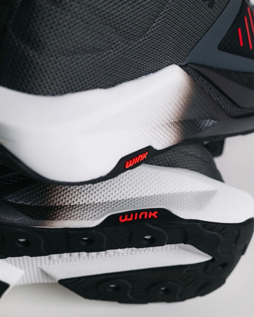 Wink - Zenith Line fekete férfi fitnesz cipő futócipő