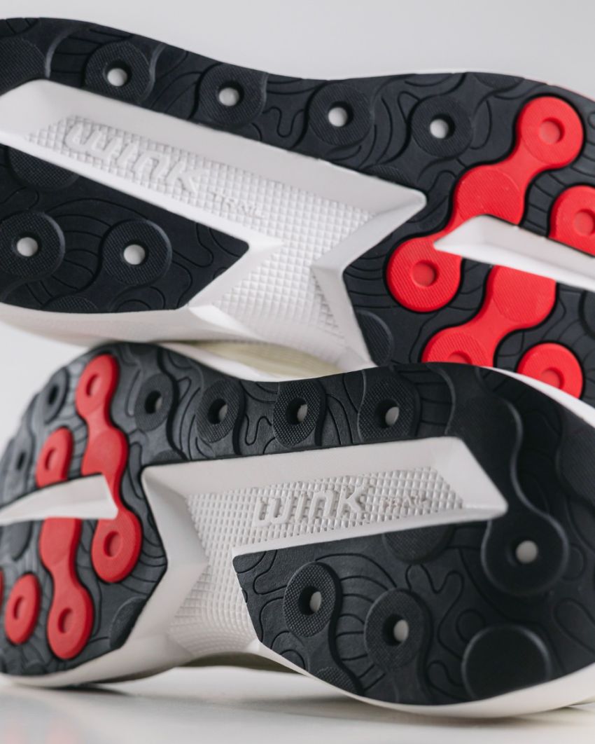 Wink - Zenith Grid fehér férfi fitnesz cipő futócipő