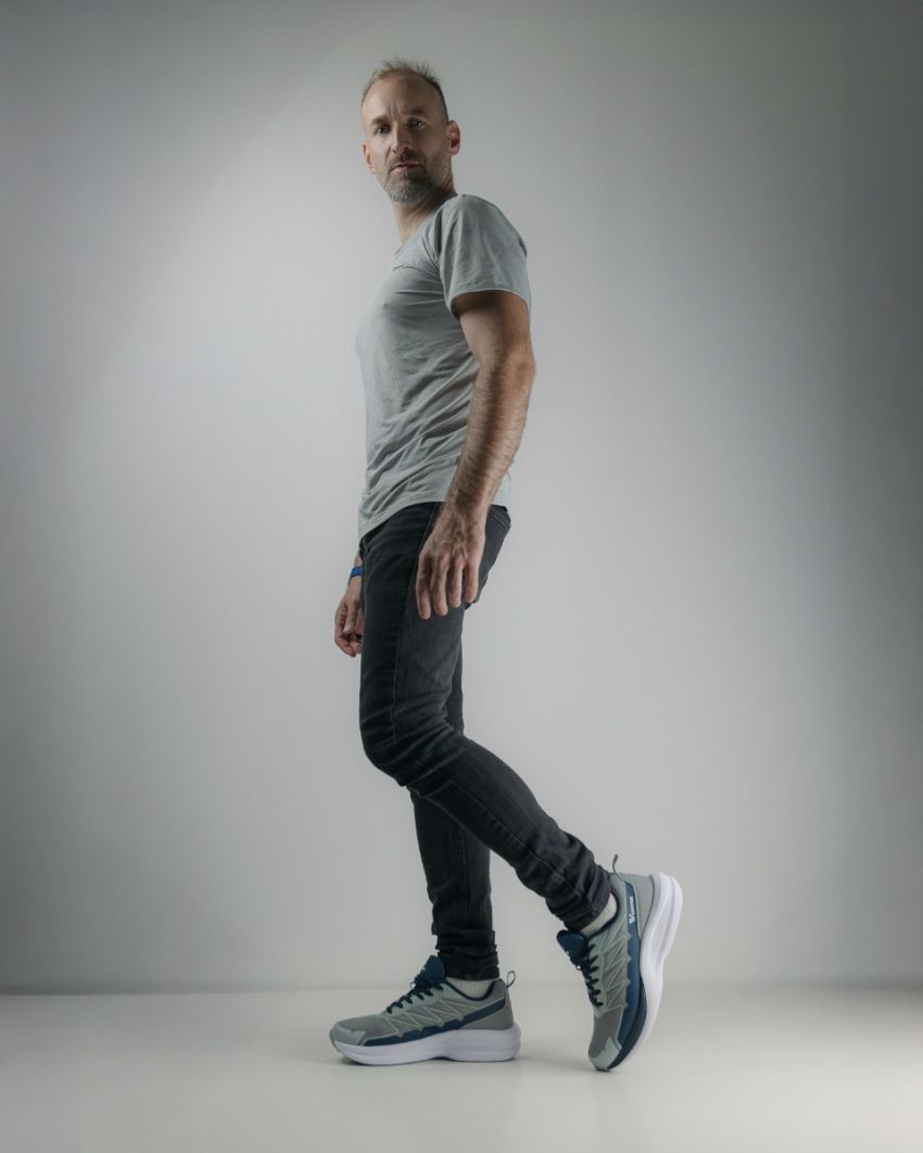 Wink - Exown Rors grey men sport shoes