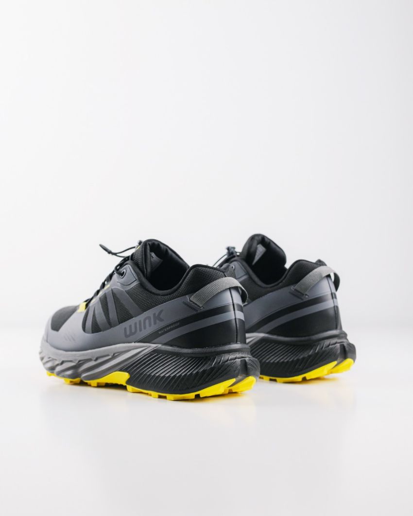 Wink - Craak grey waterproof men hiking shoes